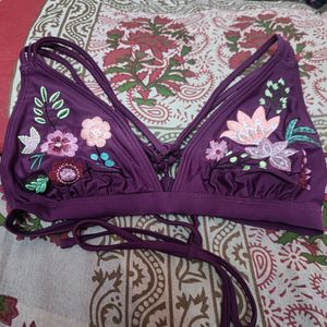 Very Pretty Embroidered Bra