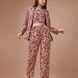 top Pant Co-ord Set (3pis)