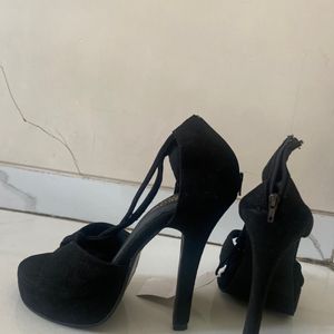 Black brand New With Tag High Heels