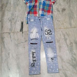 Durga Puja Sale ❗❗ Jeans Pant T-shirt