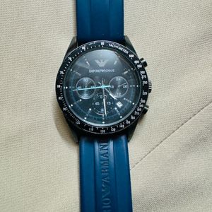 Emporio Armani Men’s Analog Blue Watch