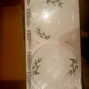 Larah borosil 2 Bowl Set - new