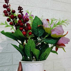 Artificial Flower Pot