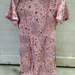 Baby Pink Embroidery Kurta