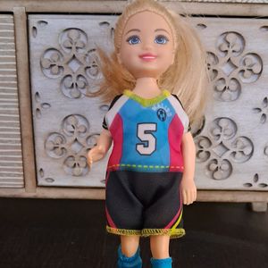 Chelsea Barbie Soccer Doll