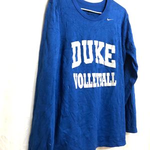 Nike Blue Long Sleeve T Shirt