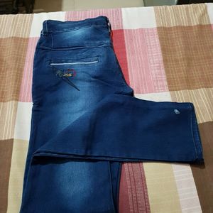 011 Denim Fashion Ins Blue Jeans For Men