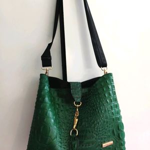 ENGROSS LEATHER BAG