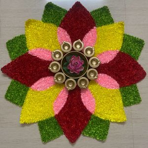 Handmade Washable Rangoli Mat