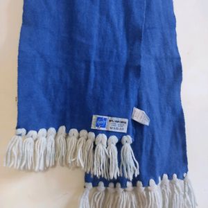 Blue Scarf Afor Winter