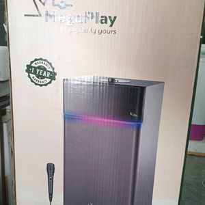 Mega Play ▶ Tower Speaker.