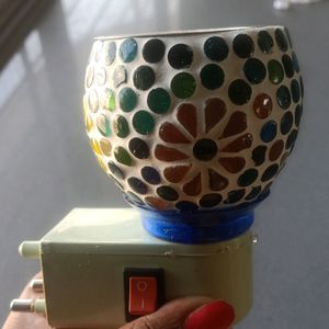 Aroma Burner With Light Lamp