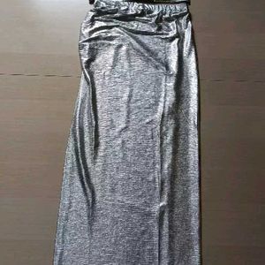 TRENDY SLIVER PARTY CO-ORD SET FOR WOMEN