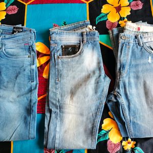 Combo Of 3 Men's Jeans