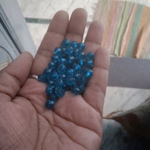 Dark Sky Blue  Beads