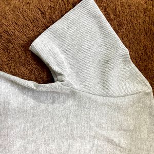 Zara Light Grey Top