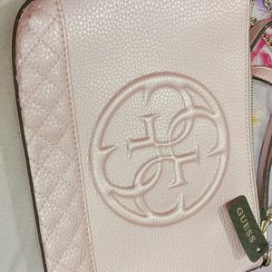 GUESS Bubblegum/Pink Sling Bag