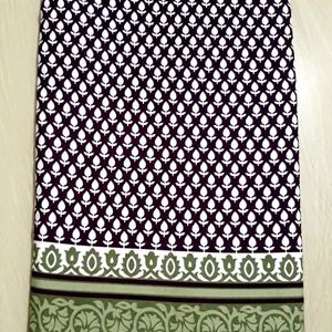 Unstitched Dress Material Of Top, Bottom & Dupatta