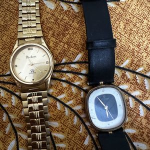 Titan & Rochees Watch combo