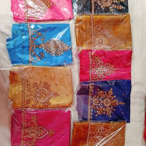 Maggam Work Blouse Pieces