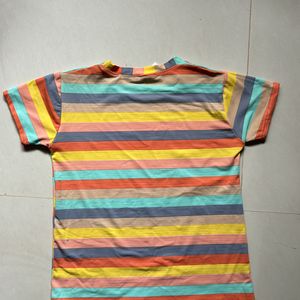 A Casual Multi Colored Top