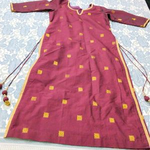 A-line Kurta.