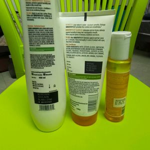 Biolage Shampoo, Conditioner And Hair Serum