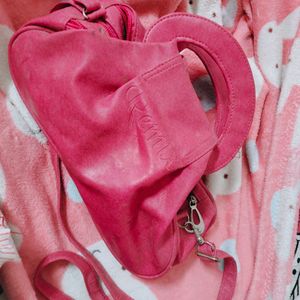 Hot Pink Sling Bag For Women