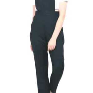 Dark Green Dungaree For Women