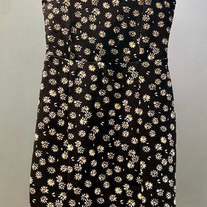 Rio Black Sunflower Dress - XS