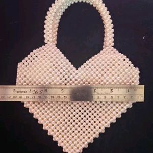 Pearl Heart Bag