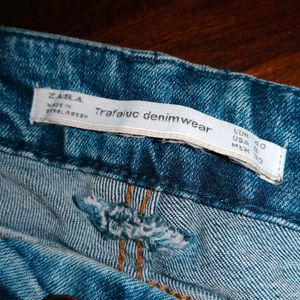 Zara Torn Denim jeans