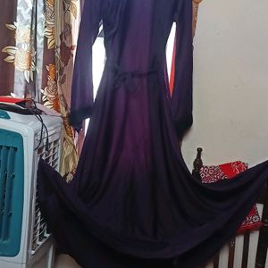 Grand Purple/Violet Abaya Trendy Model On Sale, 🎉