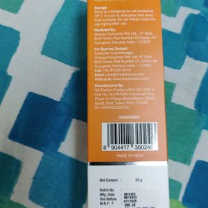 DermaCo Hyaluronic Invisible Sunscreen 50gm