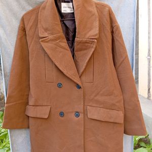 Brown Winter Double Breasted Coat/blazer