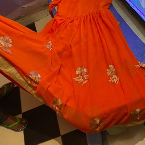 Made It From New Saree But Never Worn It . Beautiful Anarkali