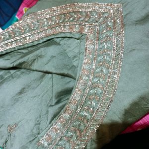 Handworked silk kurti