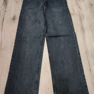 Black Straight Fit Jeans For Women