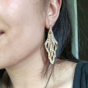 Shiny Golden Earrings