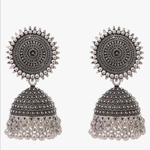 Earrings With Mangtika Set For Women