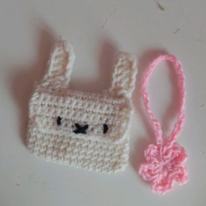 !!RESTOCK!! Crochet Earphone Case Or Pouch