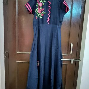 Blue Gawn Kurti