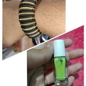 Bracelet And Nailpolish Combo