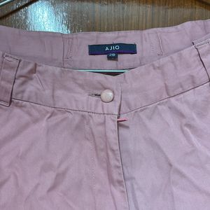 AJIO Pink Trousers 28”