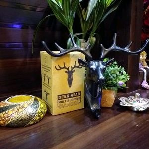 🆕️🦌 Deerhead Key & Bag Holder