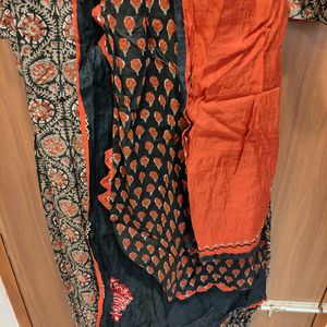 Soch Full Length Layered Kalamkari Gown