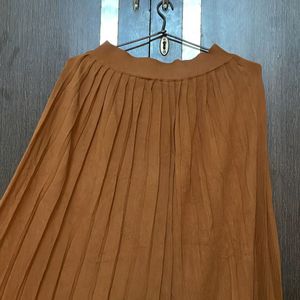 Warm Pleated Skirt