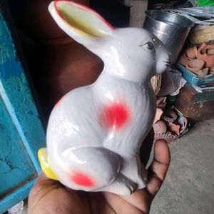 Rabbit Ceramic Statue Small