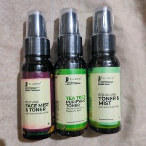 😍Pack Of 3 Pilgrim Toner Combo..😍