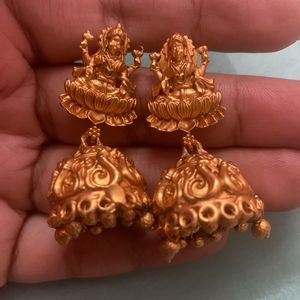 🎀Golden Jhumkha Earring 🎀